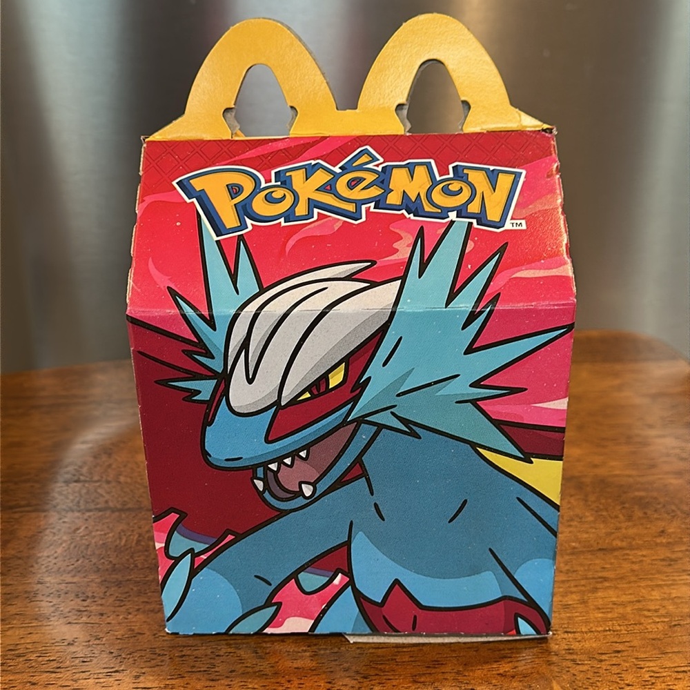 Pokémon McDonald’s Box Series Happy Meal Box